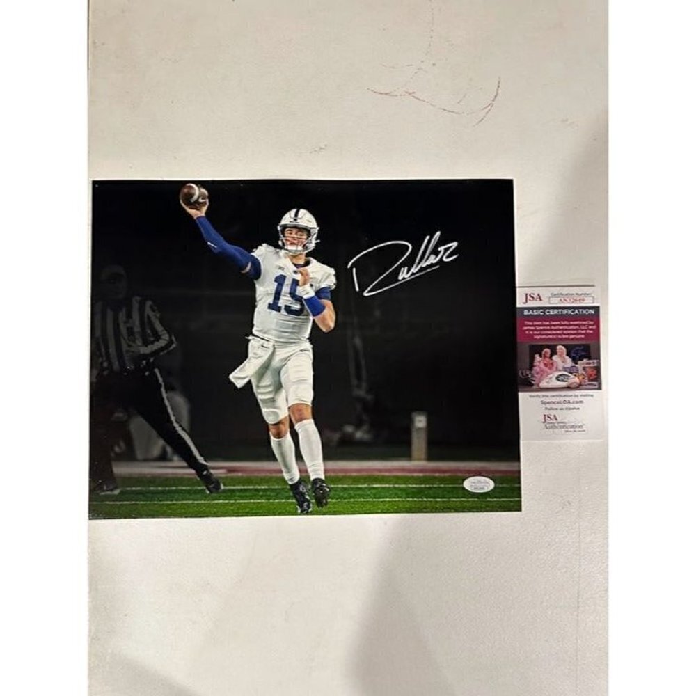 Drew Allar signed autographed Penn State Nittany Lions 11x14 Photo JSA
